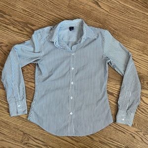 GAP striped dress shirt